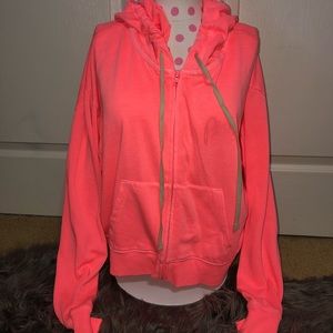 VS PINK full zip hoodie